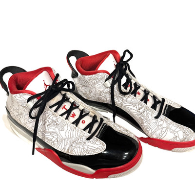 Size 7 (GS) - Jordan Dub Zero 2022 Mid Varsity Red