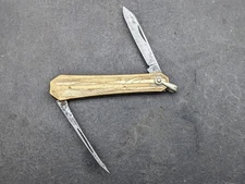 Rare Gold Top By Cattaraugus Early 1900's Gentleman's Pocket Knife