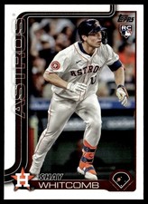 2025 Topps Shay Whitcomb Rookie Houston Astros #87