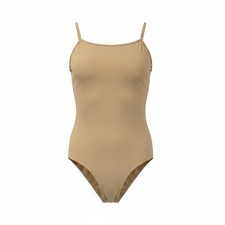 Bloch - Camisole Leotard/Bodysuit Women  s Size Large Tan/Beige Tank Style NWT