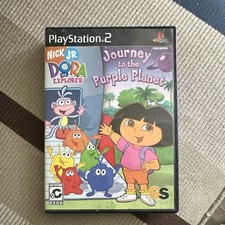 Global Star Dora Explorer Journey to Purple Planet PS2 Manual EC NTSC-U/C