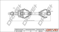 Dr!ve+ Antriebswelle Links, Vorderachse U.A. FüR Abarth, Fiat, Ford
