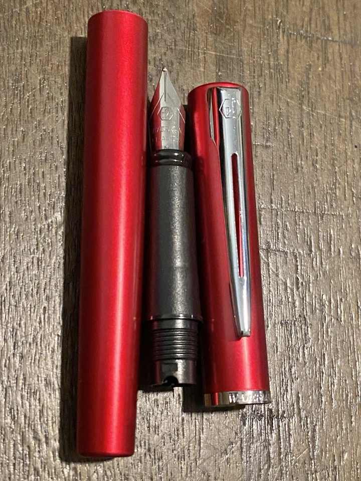 Lote de canetas Waterman / Parker (fonte e rollerball) -Laureat Bordeaux, Allure - Imagem 4 de 4