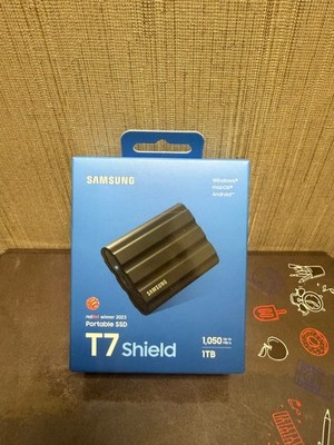 Brand New Samsung T7 Shield 1TB External USB 3.2 Gen 2 SSD MU-PE1T0S Solid State