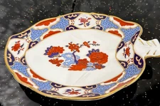 Spode Shima Y8172 B Leaf Tray 7" × 5" Fine Bone China England