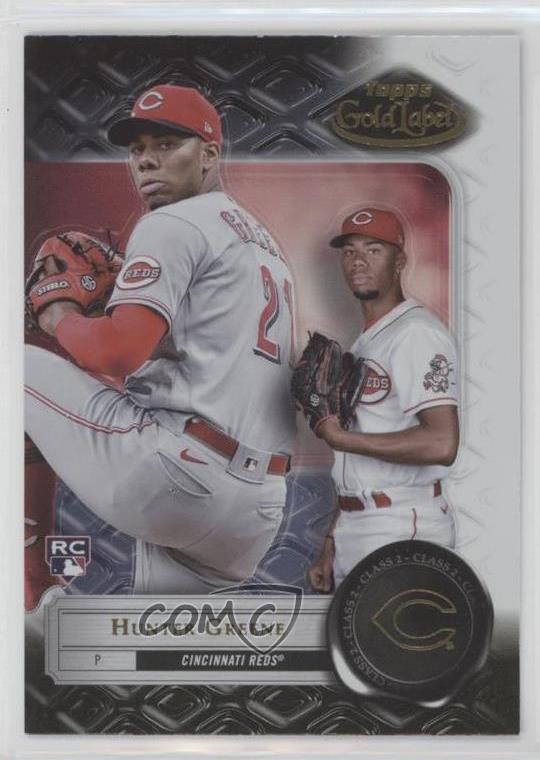 2022 Topps Gold Label Class 2 Hunter Greene #34 0vf5