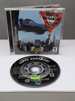 Super Runabout San Francisco Edition Sega Dreamcast Tested CIB Light Scratches 