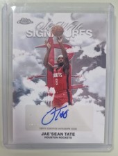 Auto Jae'Sean Tate topps chrome 2025/26 sky write signatures