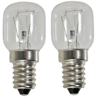 Spares2go Glühbirne Lampe für Lamona Backofen Herd zum Einschrauben (2er Pack, 25 W,... 