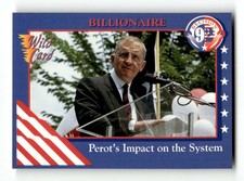 1992 Wild Card Decision '92 74 H. Ross Perot BXCP12