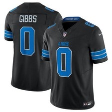 Men's Jahmyr Gibbs Black Stitched Jersey