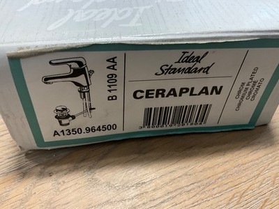 Ideal Standard Ceraplan  Waschtischarmatur  alte Serie in Chrom  Rarität,B1109AA