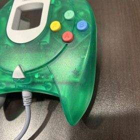 🕹Lime Green Dreamcast Controller Tested & Works great - Genuine - OEM Clean!🕹