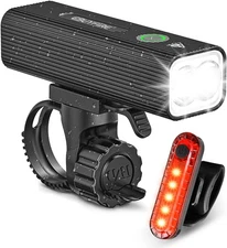 Bike Light USB Rechargeable Bicycle Lights, Bicycle Front Headlight and Taill...