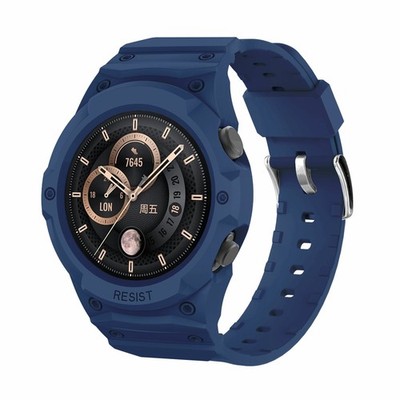 Silicone Rubber Watch Band Cover For Huawei Watch GT2 GT3 46mm Strap Bracelet
