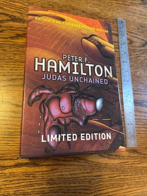 Judas Unchained Peter F Hamilton Signed Limited Edition Hardcover