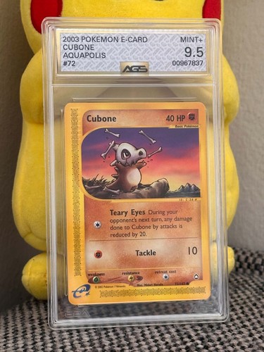 Cubone graded PSA 10 for sale on eBay