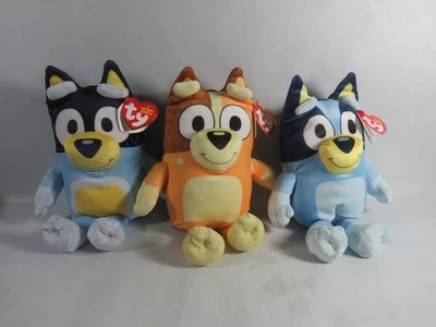 ty Beanie Babies Bluey Soft reg. ca. 20 cm Plüschtier Auswahl Bluey, Mum, Dad