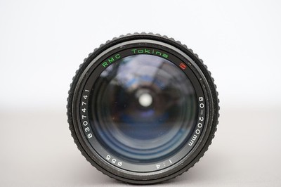 Gebrautes Objektiv Tokina RMC 80-200mm 1:4 mit Minolta MD Anschluß