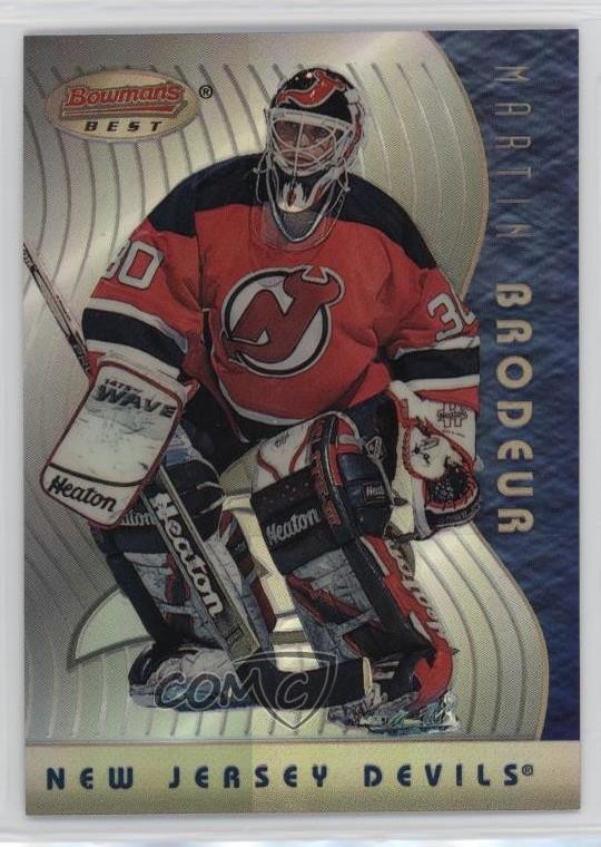 1995-96 Bowman Bowman's Best Refractor Martin Brodeur #BB8 HOF 7xr