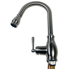 Signature Hardware 356024 Withrow Pull Down Kitchen Faucet - Brushed Nickel