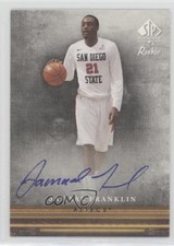 2013-14 SP Authentic Canvas Collection Auto Jamaal Franklin #CC-58 Auto 2u3
