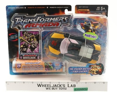 Wheeljack Transformers Armada 2002 Hasbro Action Figure NEW MISB SEALED