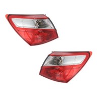RüCkleuchten-Set Links Rechts LED Mit GlüHlampen Valeo FüR Nissan Qashqai
