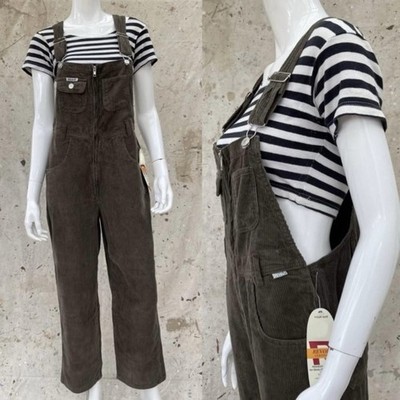 Vintage 90 s/Y2K Revolt Wide Whale Corduroy Overalls  - New