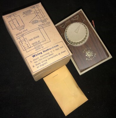 VTG Cemco Columbus Electric Manufacture Co ET4-D Double Line Voltage Thermostat
