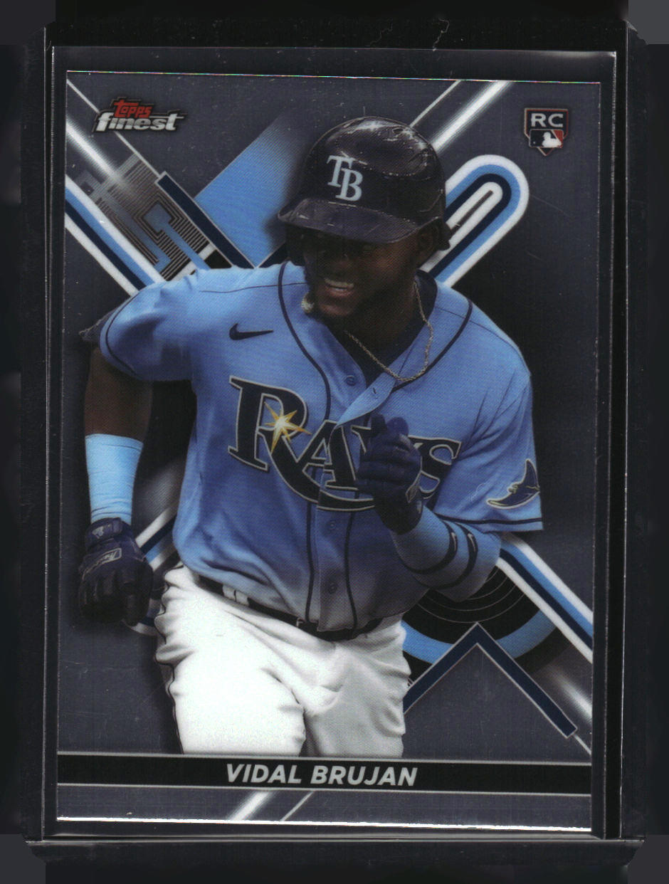 2022 Topps Finest #3 Vidal Brujan Tampa Bay Rays Rookie