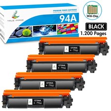 4 Pack CF294A 94A Toner Cartridge For HP LaserJet Pro M118dw MFP M148fdw M148dw