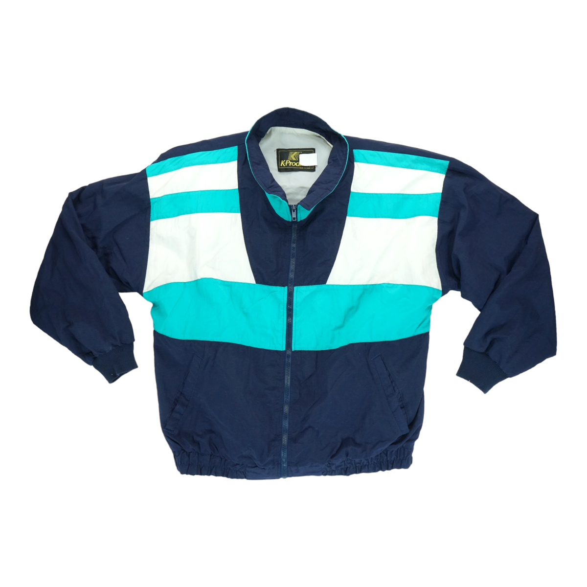 K-Products 90sWarm-up Jacket Made in USA スタジャン オーバーサイズ