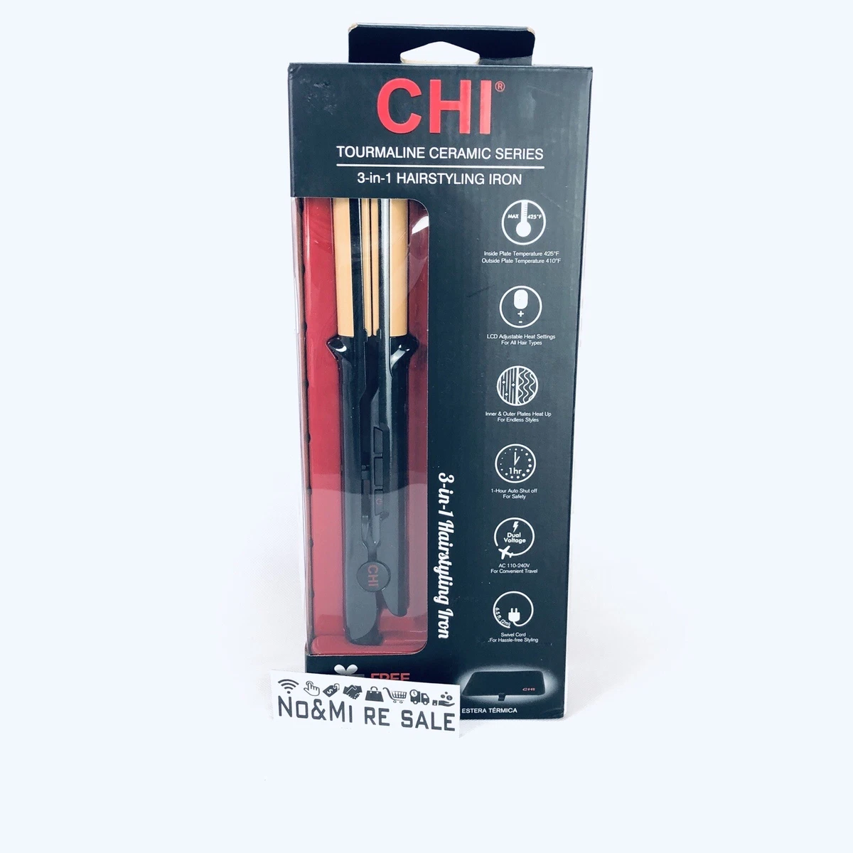 CHI Tourmaline Ceramic 3 in 1 Styling Iron 1
