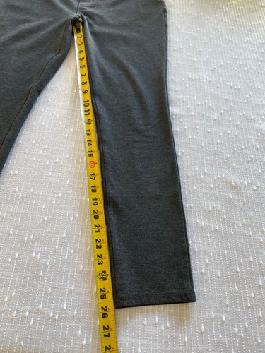 NWOT St. John's Bay Quality Apparel Skinny Grey Leggings Large Never Worn - Picture 8 of 8