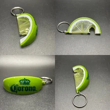 Corona Lime Wedge Key Ring Beer Bottle Opener Keychain Novelty Party Beach NEW