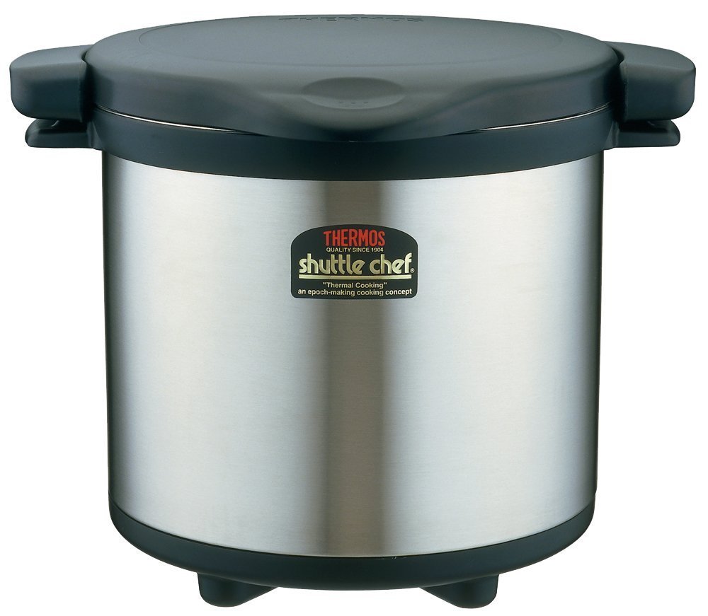 Thermos Insulation Cooker Shuttle Chef 8.0L Black KPS-8001 BK EMS