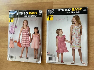Simplicity Patterns ~ All CUT PATTERNS are Size 3-14 ~ ~ ~ ~ ~ Listing 7461
