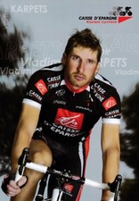 CYCLING cycling card VLADIMIR KARPETS team CAISSE D'EPARGNE 2007