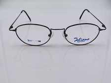 Vintage Joliano Universal Bronze Metal Oval Sunglasses Korea Frames