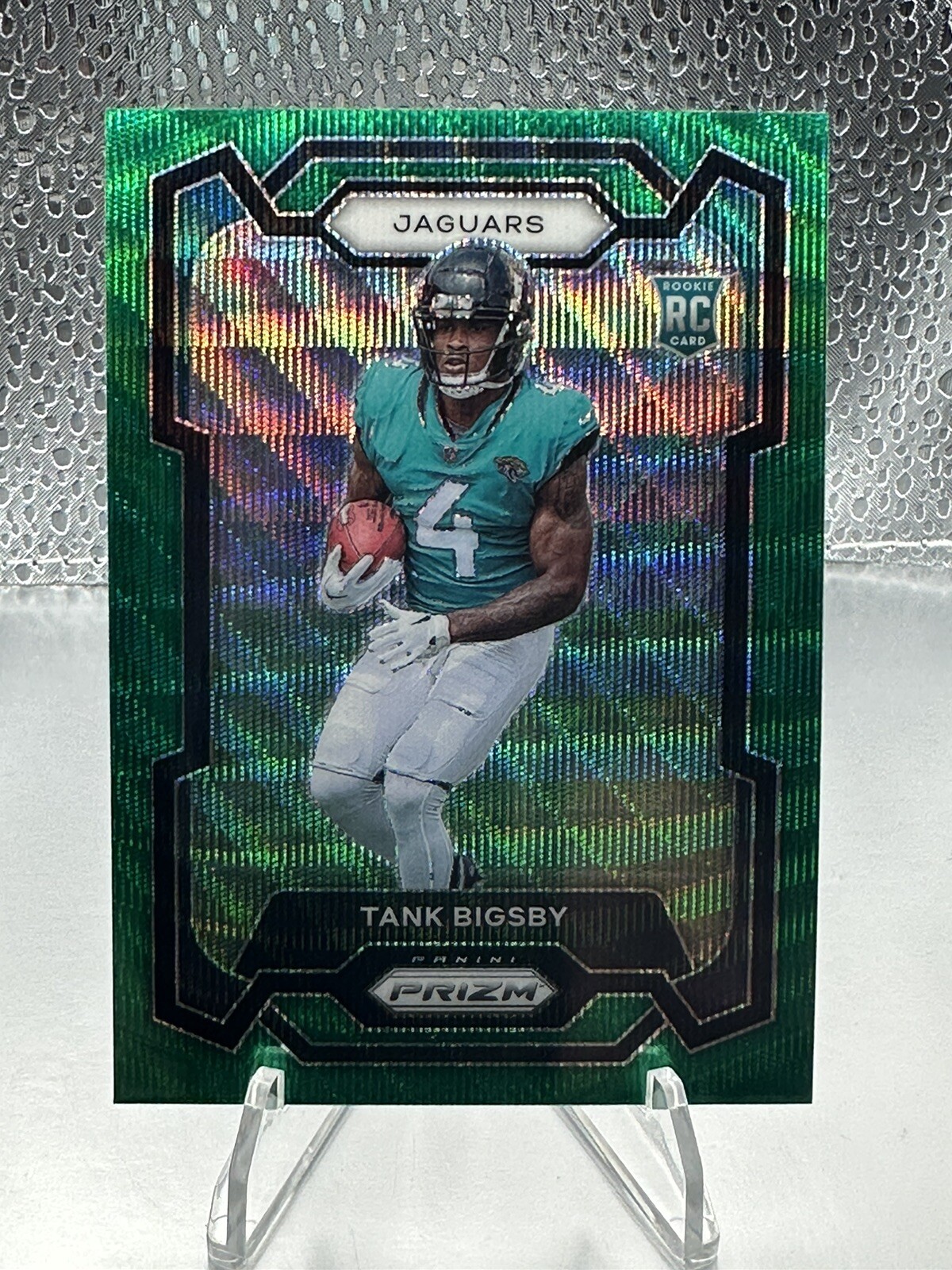 Tank Bigsby Rookie Green Prizm 2023 Panini Prizm RC Jaguars #348