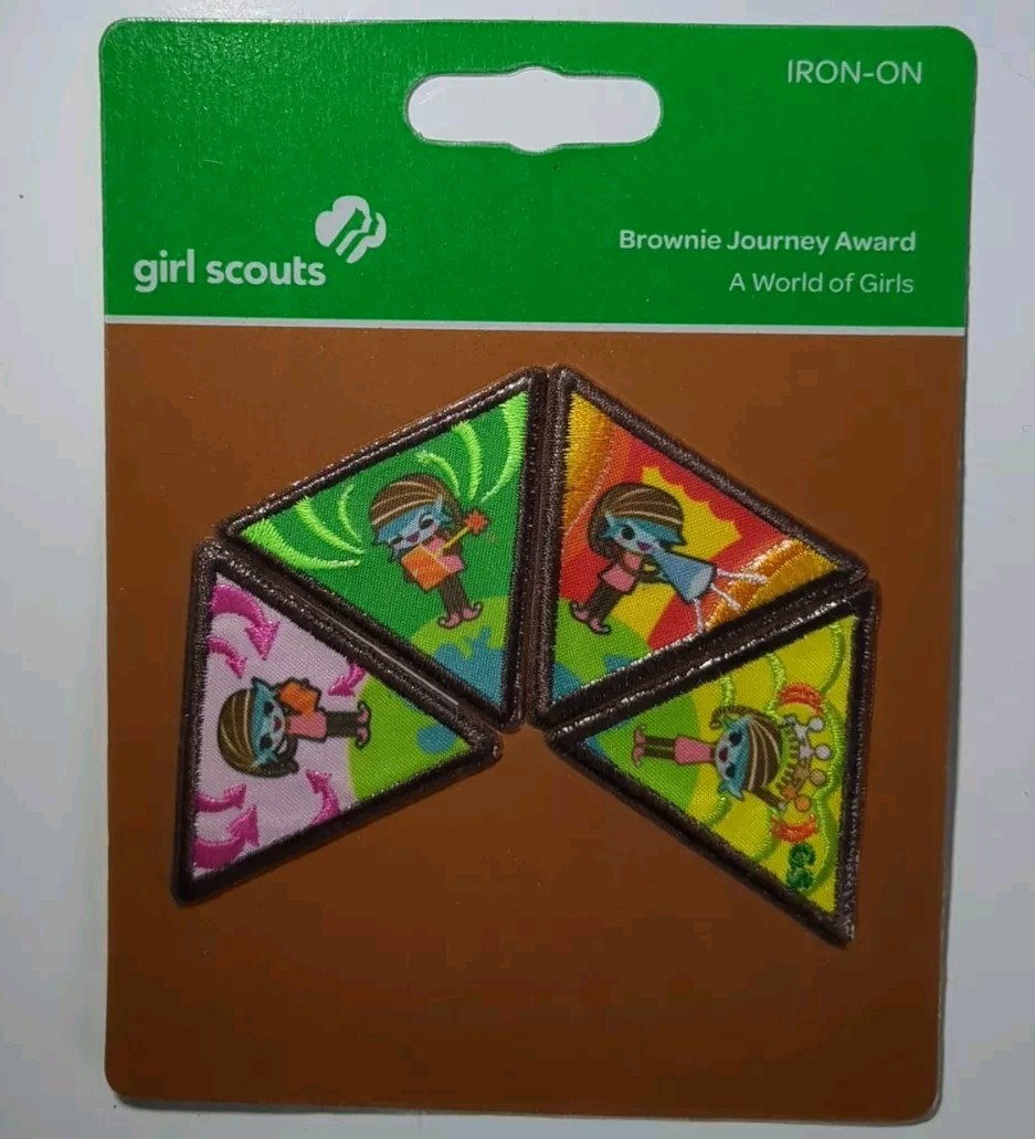 Girl Scout Brownies Journey Award Badges Lot of 12 IRON ON Patches Quest Water eBay