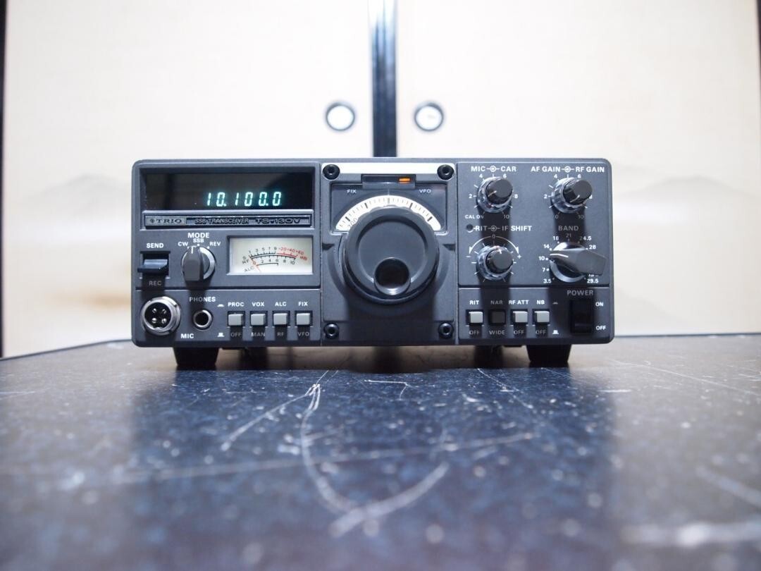 TRIO　TS-130V TRIO Kenwood TS-130V 3.5-30MHz HF SSB/CW 10W Amateur Ham