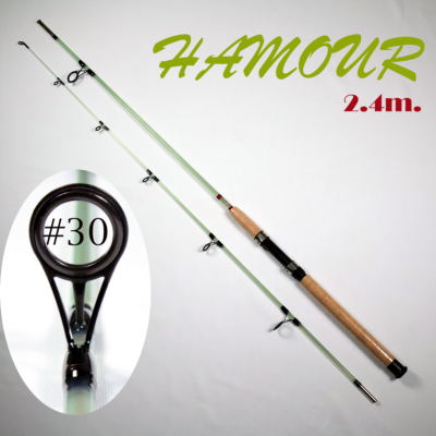 HAMOUR M 7'10" Transparent Solid Fiberglass Fishing Rod 2 section | eBay HAMOUR M 7'10" Transparent Solid Fiberglass Fishing Rod 2 section | eBay