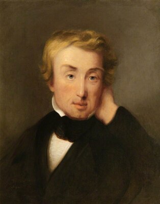 oil painting   on canvas ''Portrait of William Thom (1798-1848); Scottish poet''