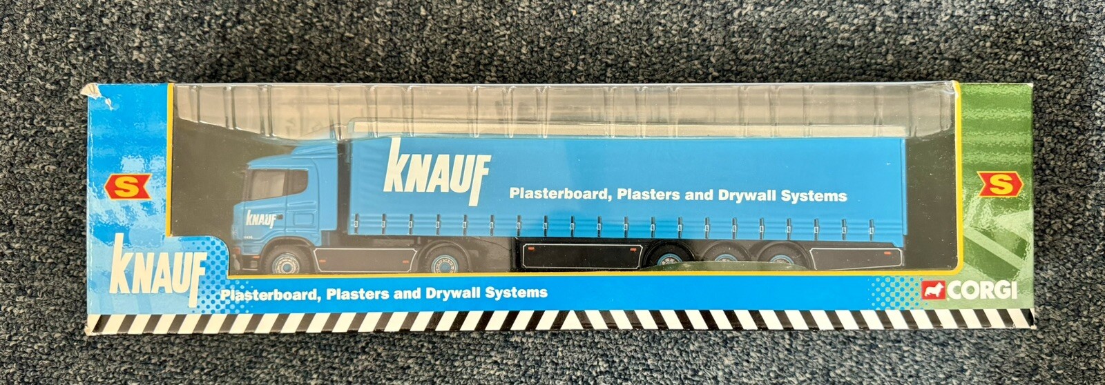Corgi CC86604 Knauf Scania Curtainside - Eddie Stobart Ltd. 1:64. ..