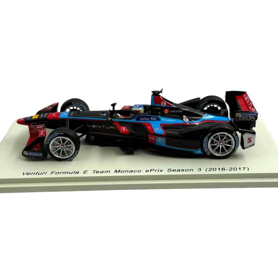 Modellino Formula E Spark 1/43 Venturi Formula E Team Monaco ePrix Season 3 2... - Immagine 2 di 4