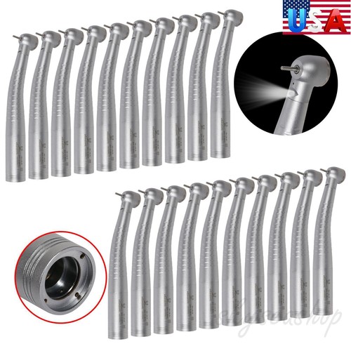 Dental Turbina Dentista Fiber Optic LED Turbina Handpiece Fit KaVo Coupler YB6 - Foto 14