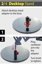 MaximoLife Tablet Stand Desktop Stand Base Adaptor