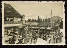 old photo. Haute-Savoie. St-Gervais . Le Bettex .Chalet Gabriel. beautiful plan